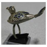 Kochi Lapis Lazuli Bird Ring