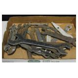 Lot Of Miscellaneous Wrenches & Chisels