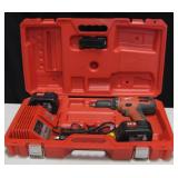 Milwaukee 14.4V Drill, 2 Batteries & Charger