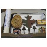 Decor, Enamel Tray, Metal Tins & More