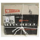 5 Vintage Garcia Mitchell Fishing Reel Manuals