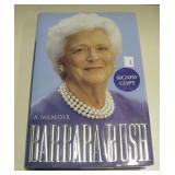Signed Copy - A Memoir Of Barbara Bush HC
