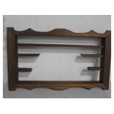 33.25" X 20" Shadowbox Shelf Unit