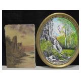 Lot of 2 Art Pieces