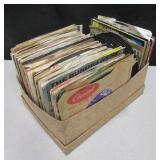 Box Lot of 45s