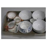 Assorted Ceramic Bowls, Cups & More