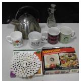 Box Of Assorted Kitchen Items