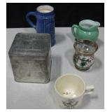 Ceramic, Glass & Metal Kitchen Items