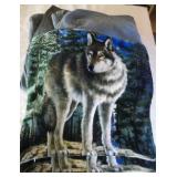 2 Wolf Pillow Covers & Love Seat Cover