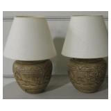 Set of 2 Table Lamps-24"