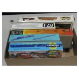 HO Gauge Model Railroad Cars & Locomotives