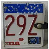 Stars Fell On Alabama License Plate Covered Binder