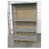 36" X 12" X 64.25" Metal Shelf Unit