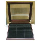PCS Stamps & Coins Lidded Tilt Top Display Case