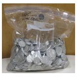 Large Lot Of Post WWII French Franc Coins