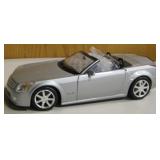1:18 Scale Hot Wheels XLR Cadillac-Silver