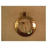 .925 Sterling Mkd Art Deco Winged Victory Pendant