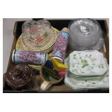 Box Lot of Assorted Dishes