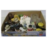 Box Of Assorted Salt & Pepper Shakers