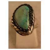 Sterling Silver & Turquoise SW Ring
