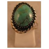 Sterling Silver & Turquoise SW Ring