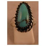 Sterling Silver & Turquoise SW Ring