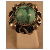 Sterling Silver & Turquoise SW Ring