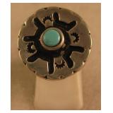 Sterling Silver & Turquoise SW Ring