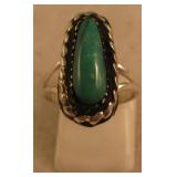 Sterling Silver & Turquoise SW Ring
