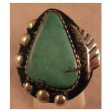Sterling Silver & Turquoise SW Ring