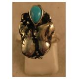 Sterling Silver & Turquoise SW Ring