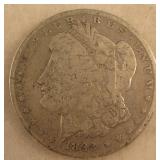 1892-O Silver Morgan Dollar - New Orleans Minted