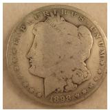 1898-O Silver Morgan Dollar - New Orleans Minted