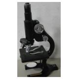 Vintage Spencer Buffalo Microscope w/ Dust Cover