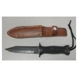US Navy Seal Diver Knife MK3 w/ Leather Sheath