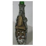 Mountain Man Decorated Glass Bottle - 1992 Prost