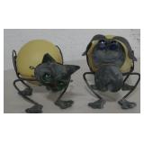 2 Yard Art 5" Tall Animals - Cat & Dog