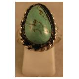 Sterling Silver & Turquoise SW Ring