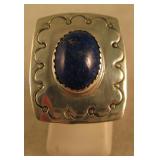 Sterling Silver & Lapis Lazuli SW Ring