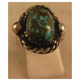 Sterling Silver & Turquoise SW Ring