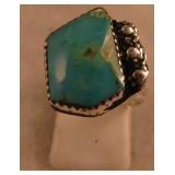Sterling Silver & Turquoise SW Ring