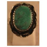 Sterling Silver & Turquoise SW Ring
