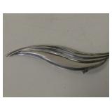 Samara Sterling Silver Brooch Pin