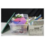 Lot of Gift Wrap/Floral Supplies