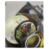 Kitchen Serving Trays, Bowls, Ashtray & More