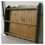 3 Tier Wood Wall Shelf - 36" x 5" x 32"