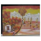 15.5" x 12" Original Painting On Stretched Canvas