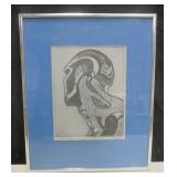 Signed & Numbered Mixed Media Print