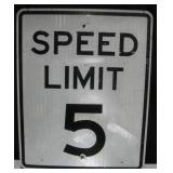 24 X 30" Speed Limit Sign