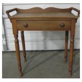 Antique Cherrywood Wash Stand - With Repairs